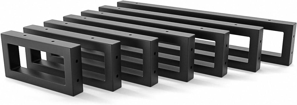 Wastafelhouder - Opzetwastafel houder - Wastafel Monteren - Heavy Duty Drager - 45 cm - Zwart