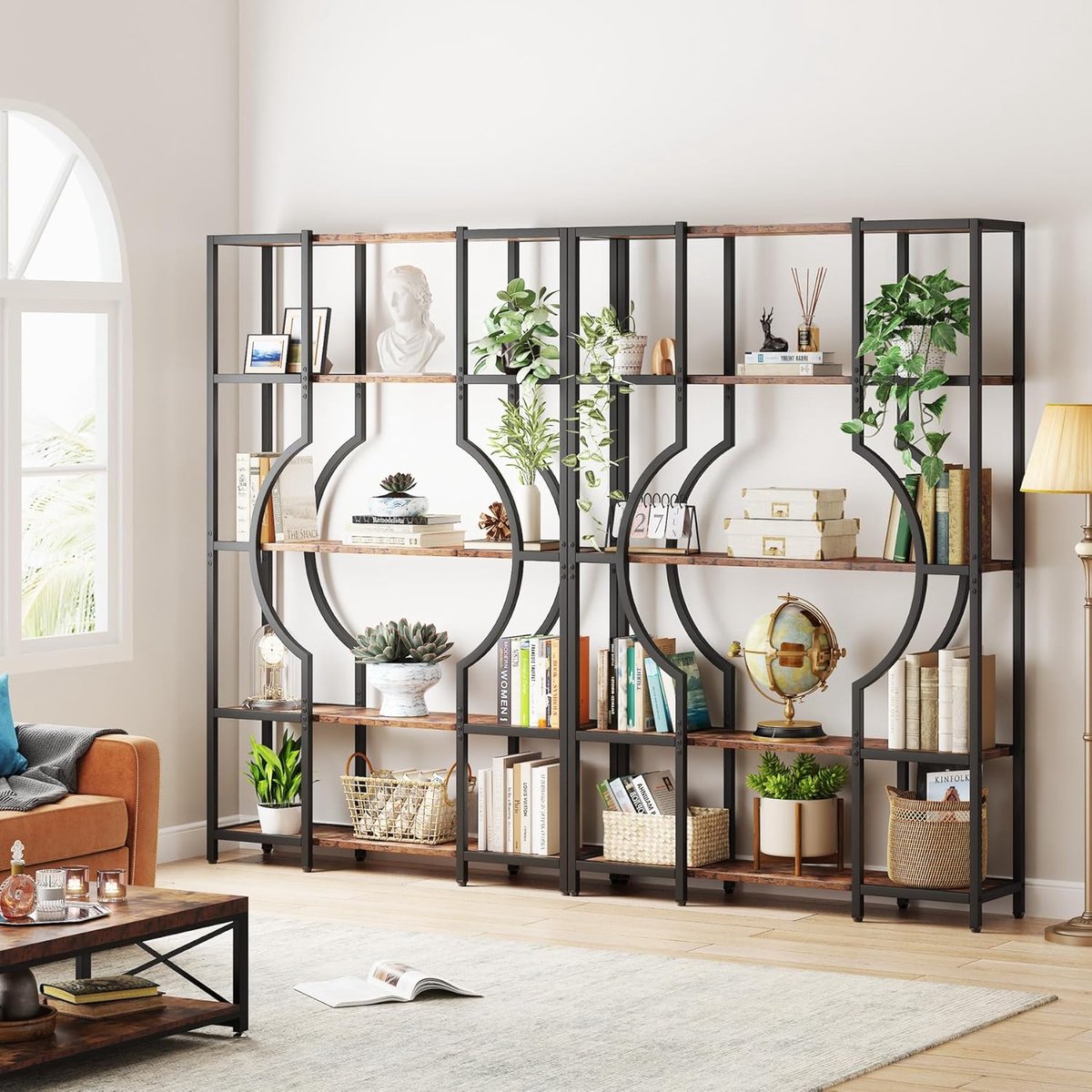 Luxe Boekenkast – 100x30x176 cm – Industrohome