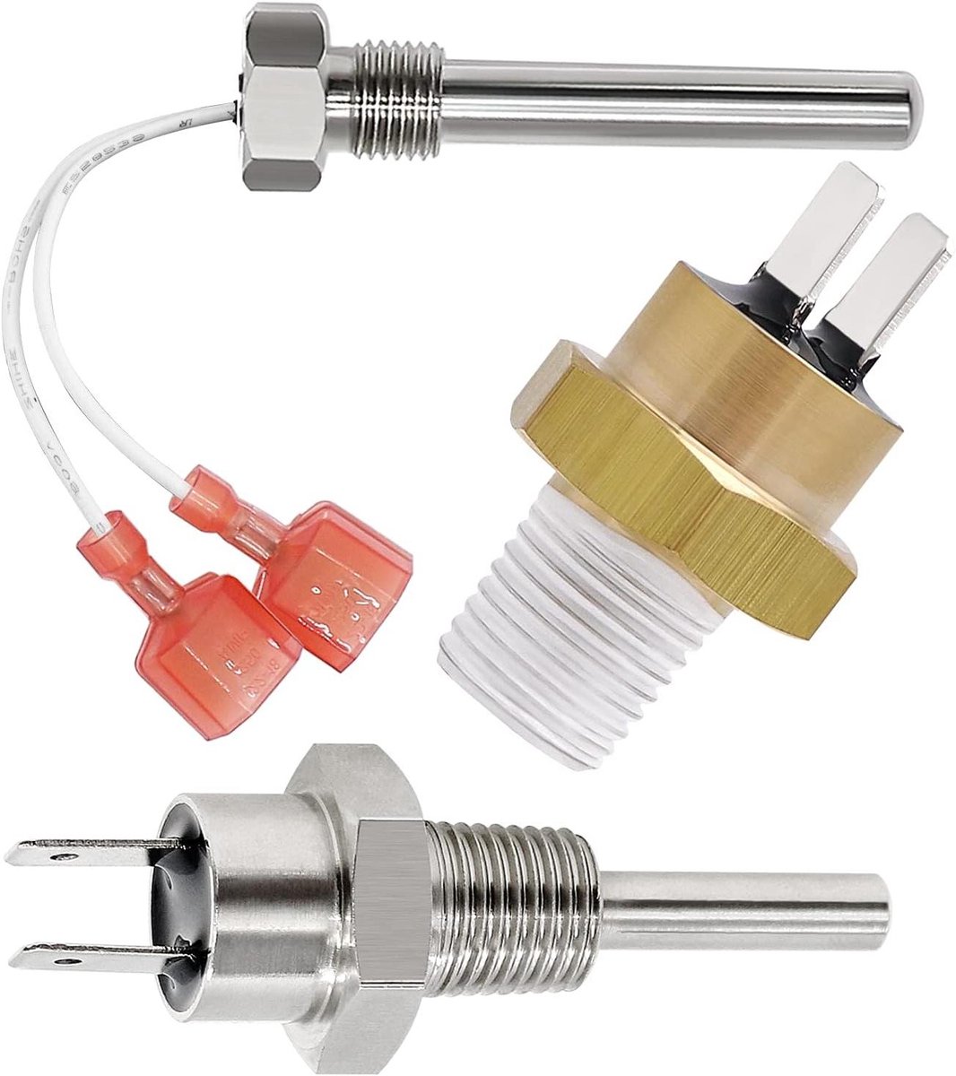 Rookkanaal Sensor Kit - Schakelaar Thermistor - Zwembad Verwarming Reparatie - Hoge Limiet Schakelaar - 11.61 x 8.31 cm