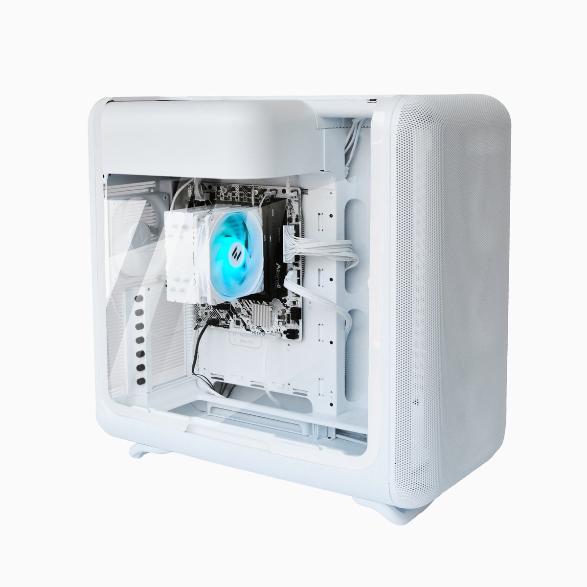 peta Snow White Allround PC - Intel Core i5-12400 - 16GB DDR5 - 1.0TB SSD - WiFi - Windows 11 Pro