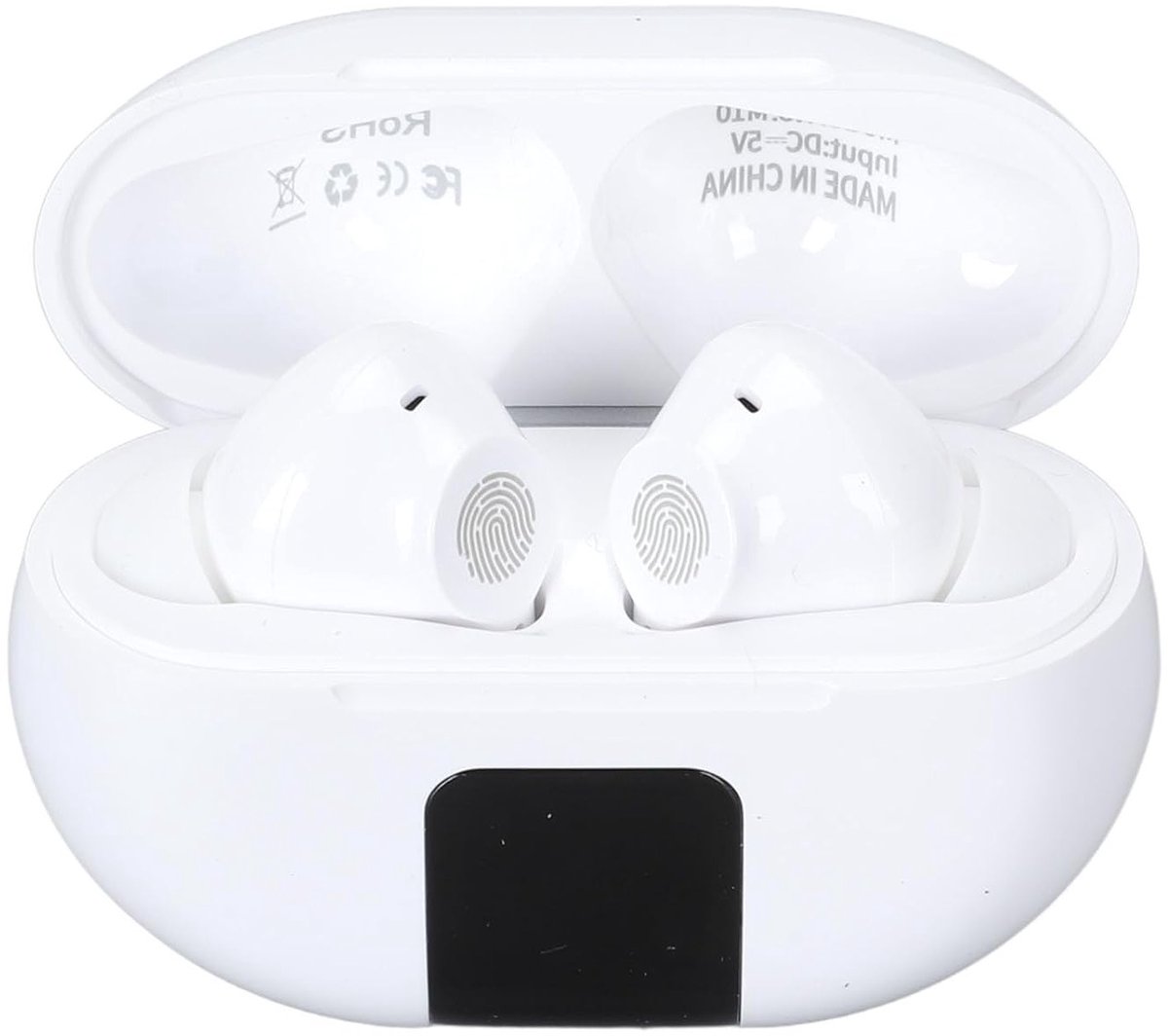 Draadloze Oordopjes voor Taalvertaling, Twee-Weg Vertaalapparaat met 144 Talen, Bluetooth Stemvertaler met Dubbele Microfoon en Oplaadcase voor iOS en Android