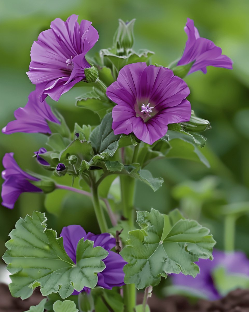 Groot Kaasjeskruid Zaden Malva Sylvestris Meerjarig Mallow