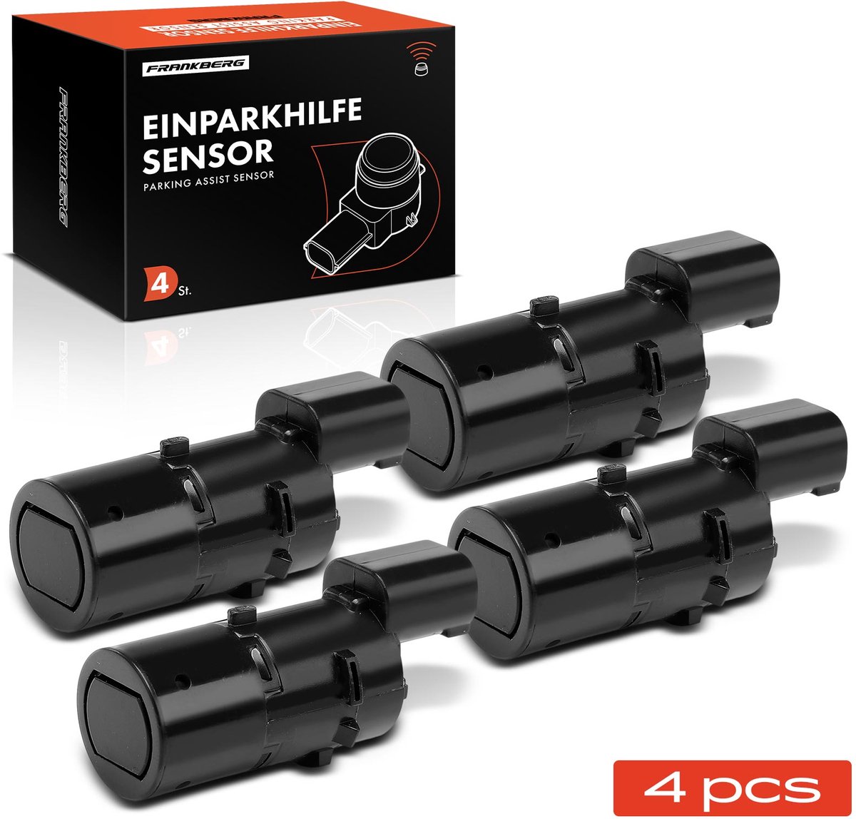 Frankberg 4x Parksensor PDC Sensor Achter voor BMW 5er E39 7er E38