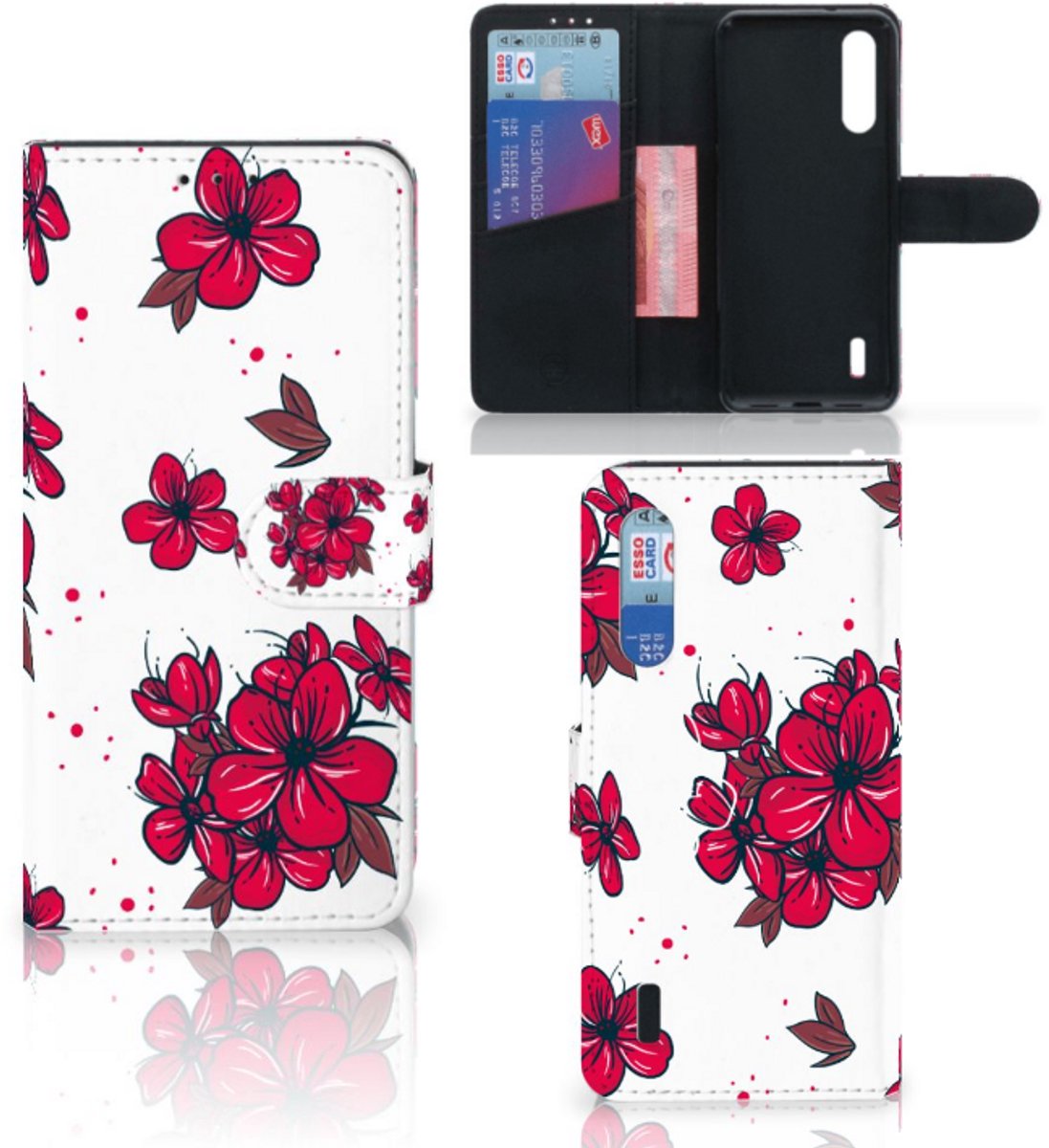Xiaomi Mi 9 Lite Hoesje Blossom Red