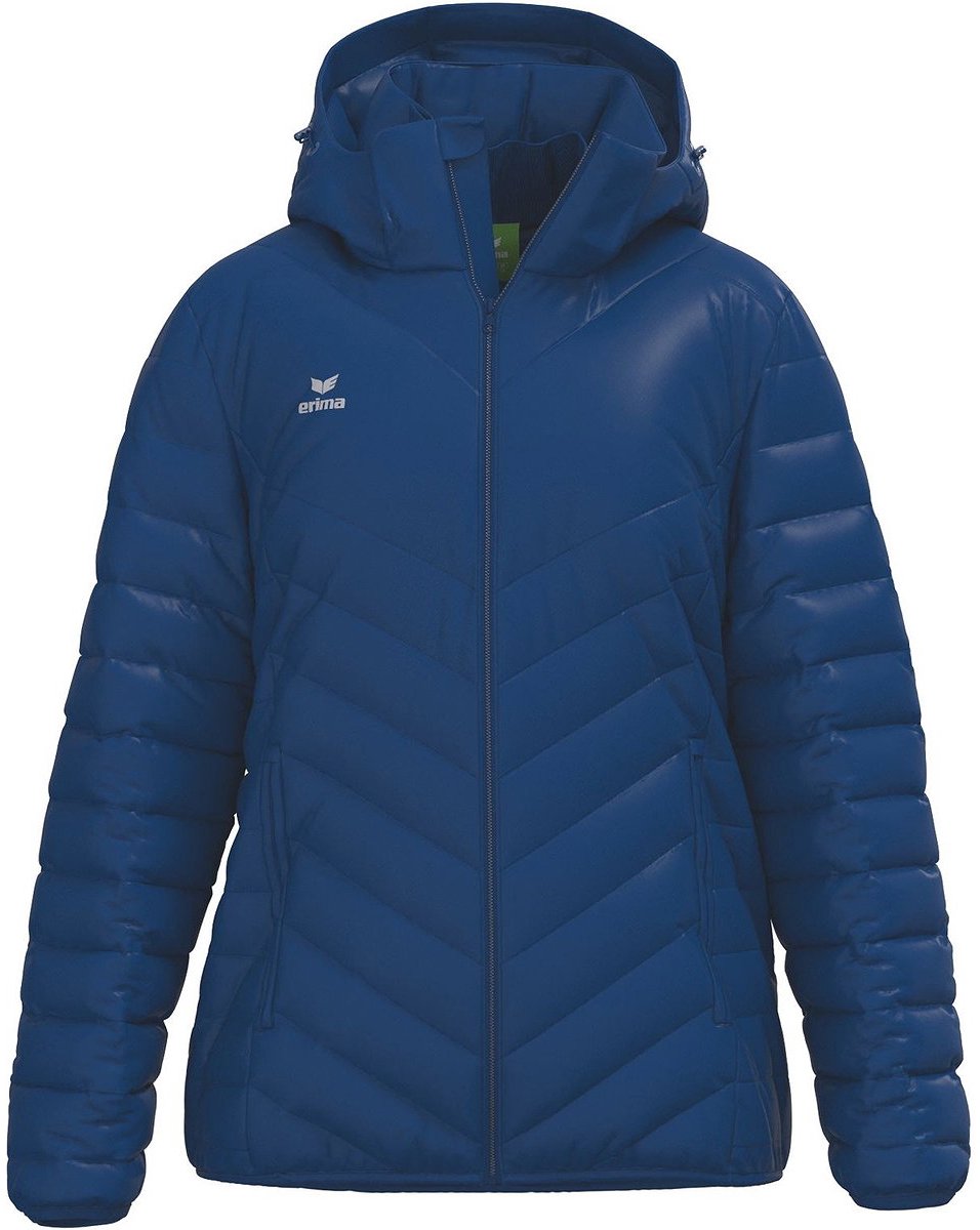 Erima Cmpt Puffer Doorgestikt Jack Dames - Marine | Maat: 46