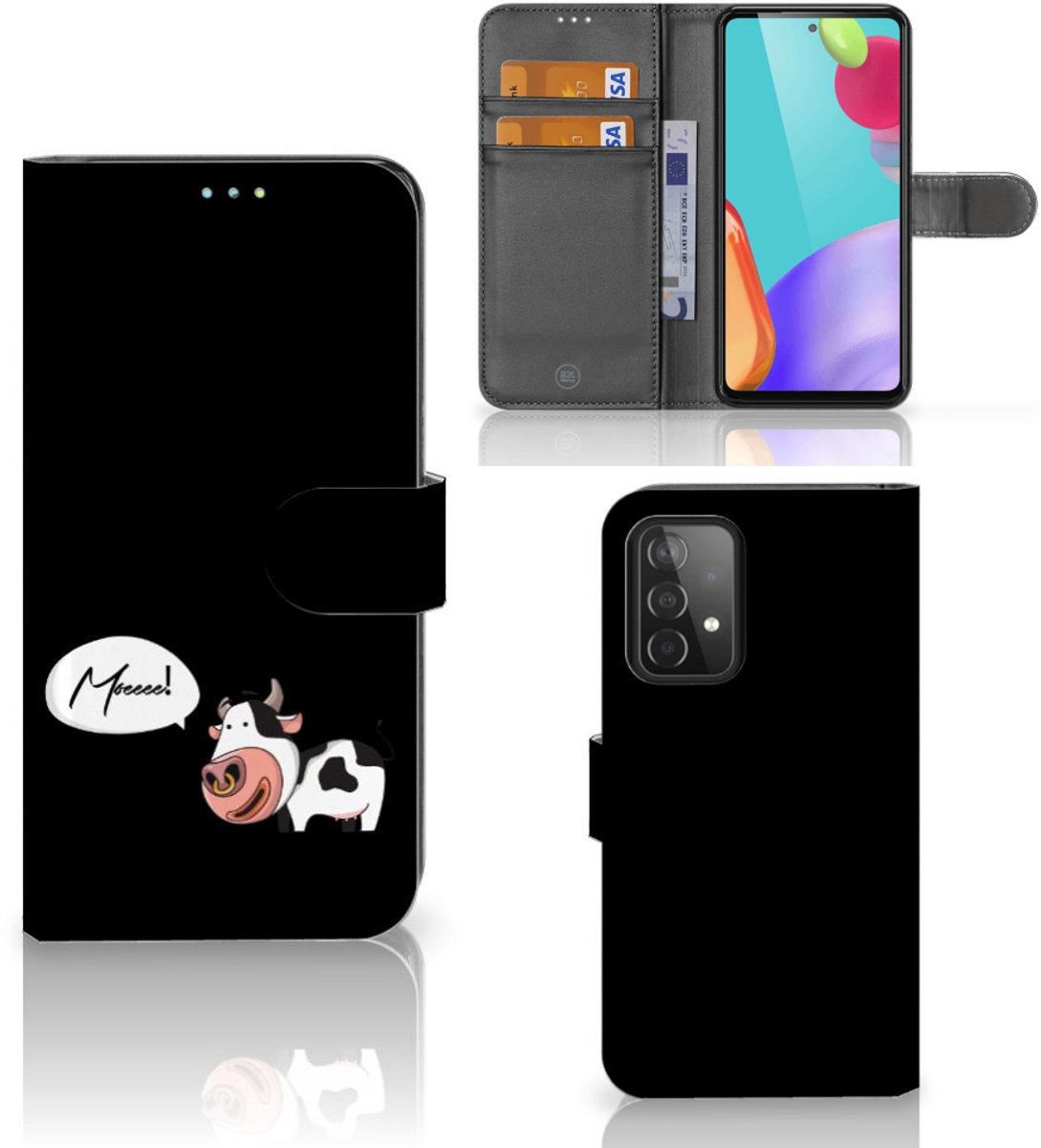 Samsung Galaxy A52 Leuk Hoesje Cow
