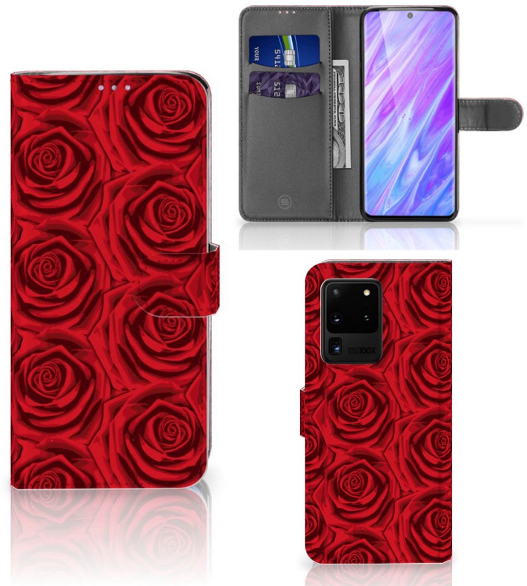 Samsung Galaxy S20 Ultra Hoesje Red Roses