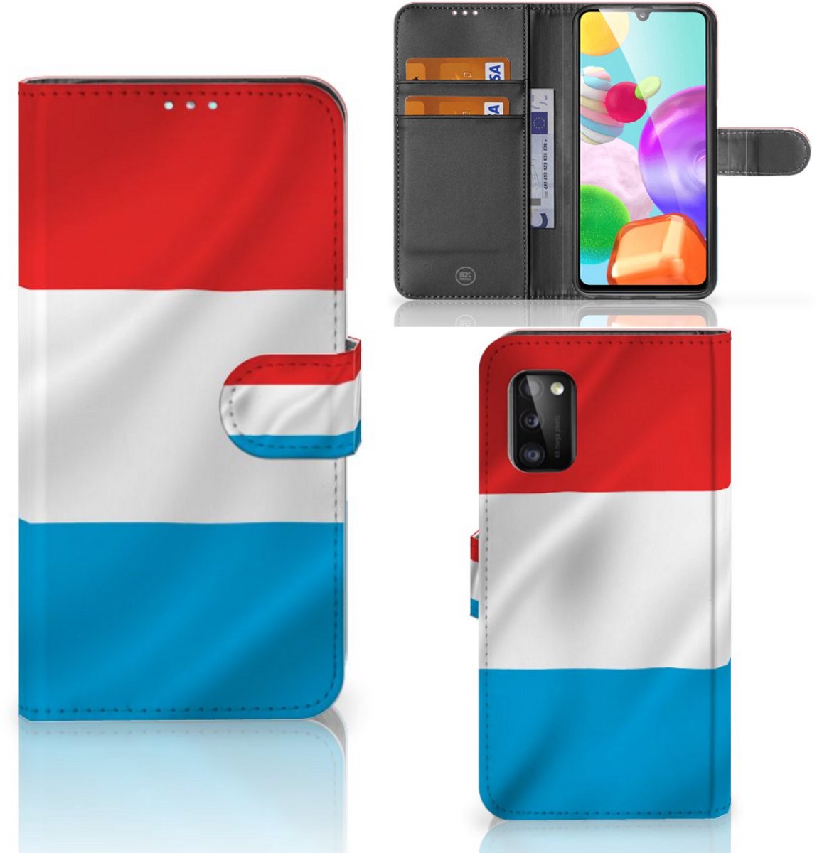 Boekhoesje voor Samsung Galaxy A41 Bookstyle Case Luxemburg