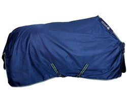 Paardendeken Light - Regendeken Stay-dry - Paard Beschermen - Waterdicht Ademend Materiaal - 130 cm - Blauw