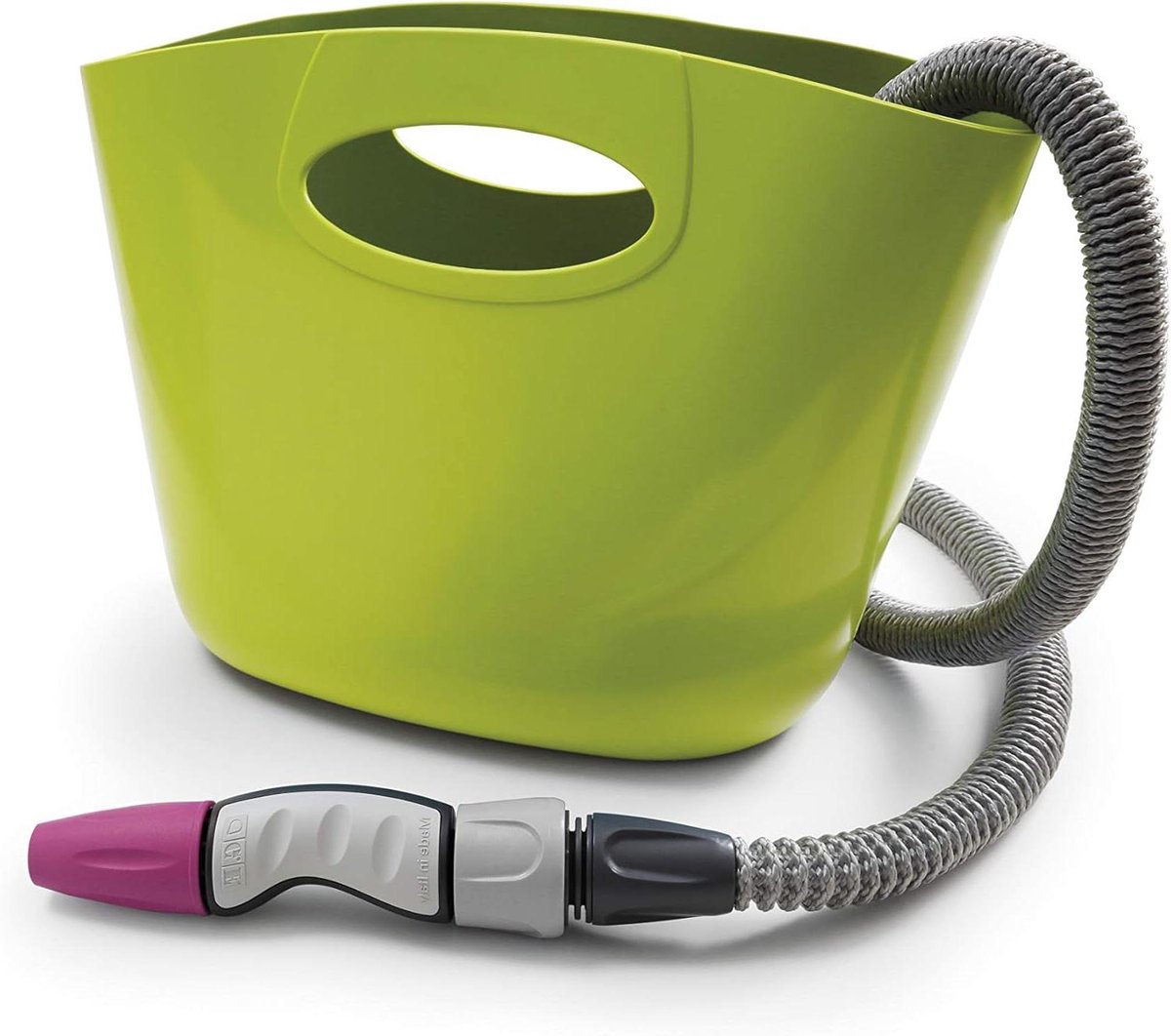 G.F. Aquapop 80287600 irrigatieset met uittrekbare slang, limoen
