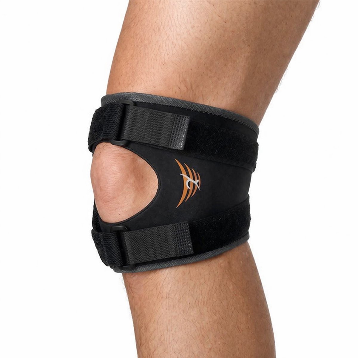 Medical Brace - Patella Brace - Maat XS knie omvang 31-33 - Zwart - Wasbaar - Verstelbaar