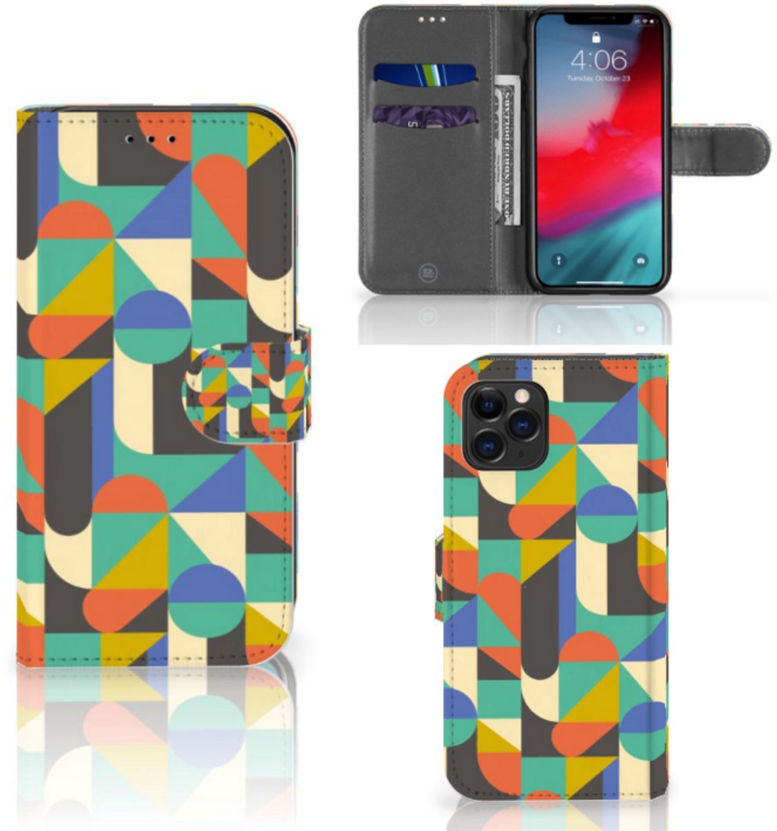 Apple iPhone 11 Pro Telefoon Hoesje Funky Retro