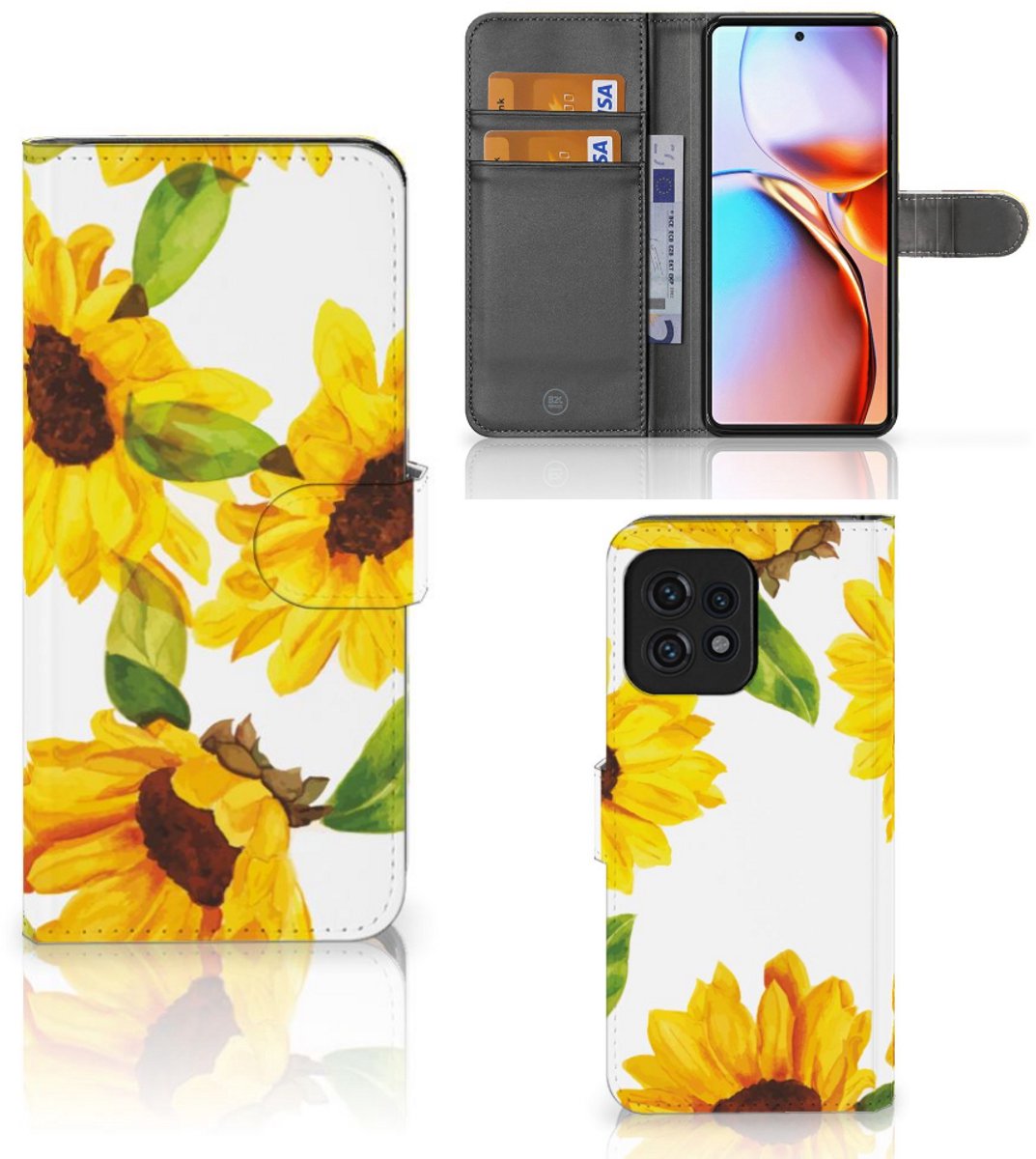Hoesje voor Motorola Edge 40 Pro Zonnebloemen