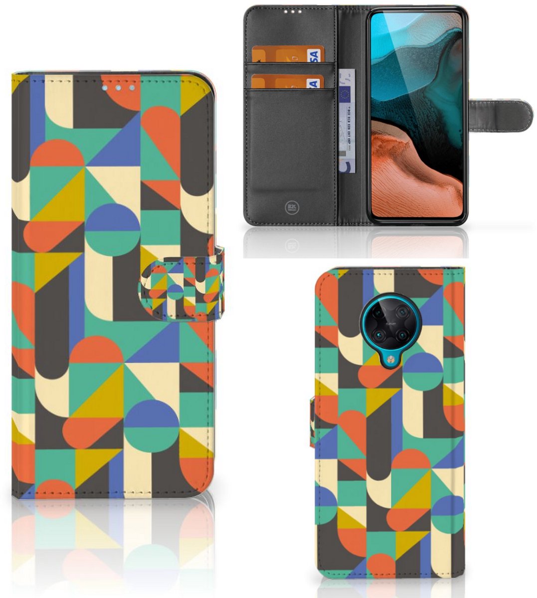 Xiaomi Poco F2 Pro Telefoon Hoesje Funky Retro