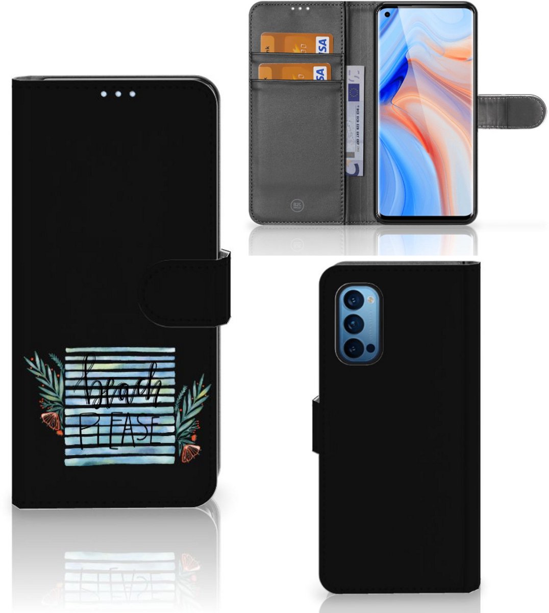 OPPO Reno 4 Pro 5G Leuk Hoesje Boho Beach
