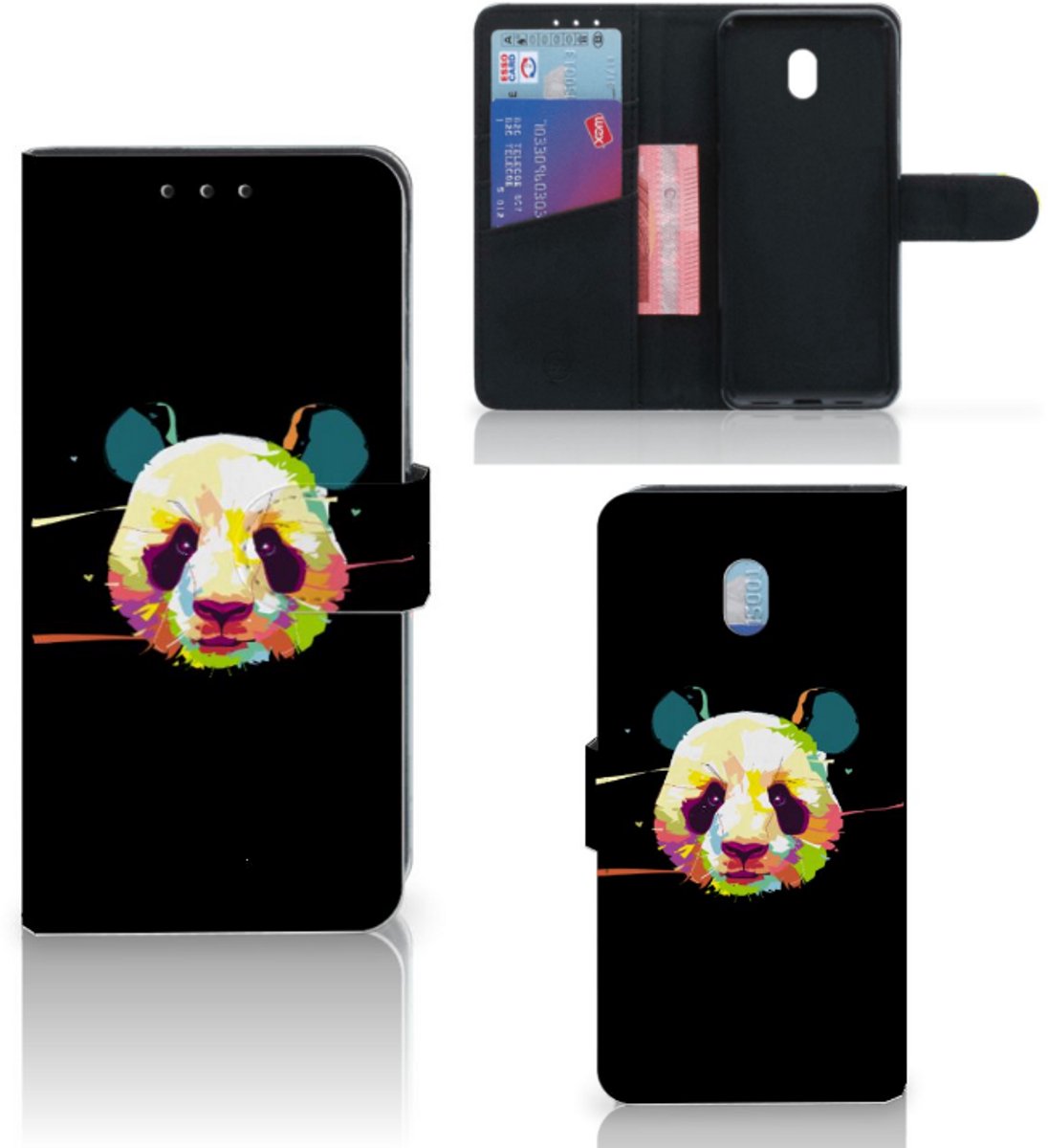 Xiaomi Redmi 8A Leuk Hoesje Panda Color