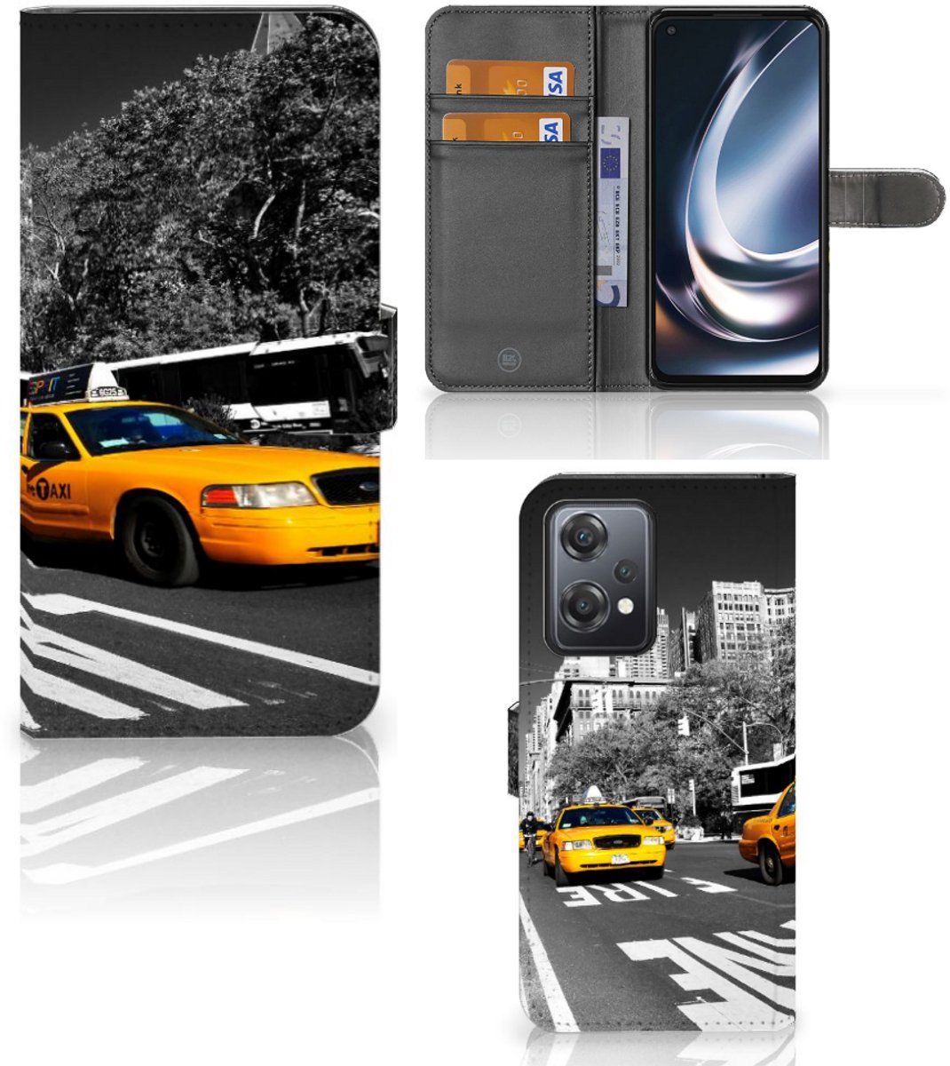 OnePlus Nord CE 2 Lite Flip Cover New York Taxi