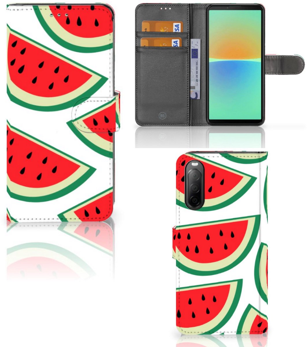Sony Xperia 10 IV Book Cover Watermelons