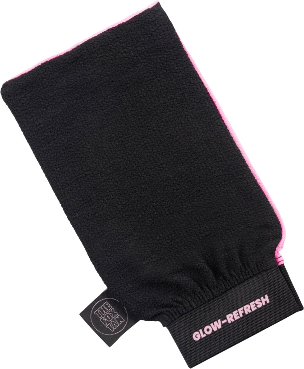 The Fox Tan Exfoliating Mitt – Scrub Handschoen voor Zelfbruiner & Dode Huidcellen