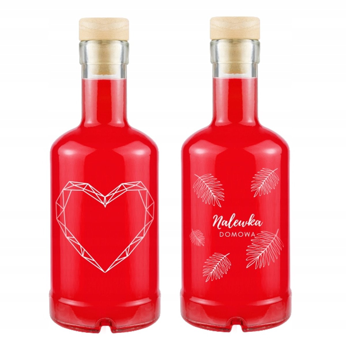 Bimberek Tadek Serie - Decoratieve Fles - 250ml - Glas - Met Kurk