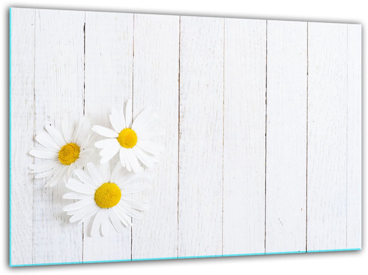 TMK ArtDeko - Snijplank - Glas - 30x22cm - Bloemenmotief