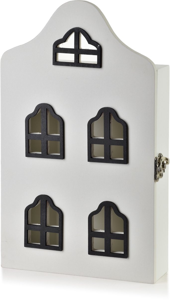 STACY - Sleutelkast - 17,5x5,5x29,5 cm - Huisdesign - Hout