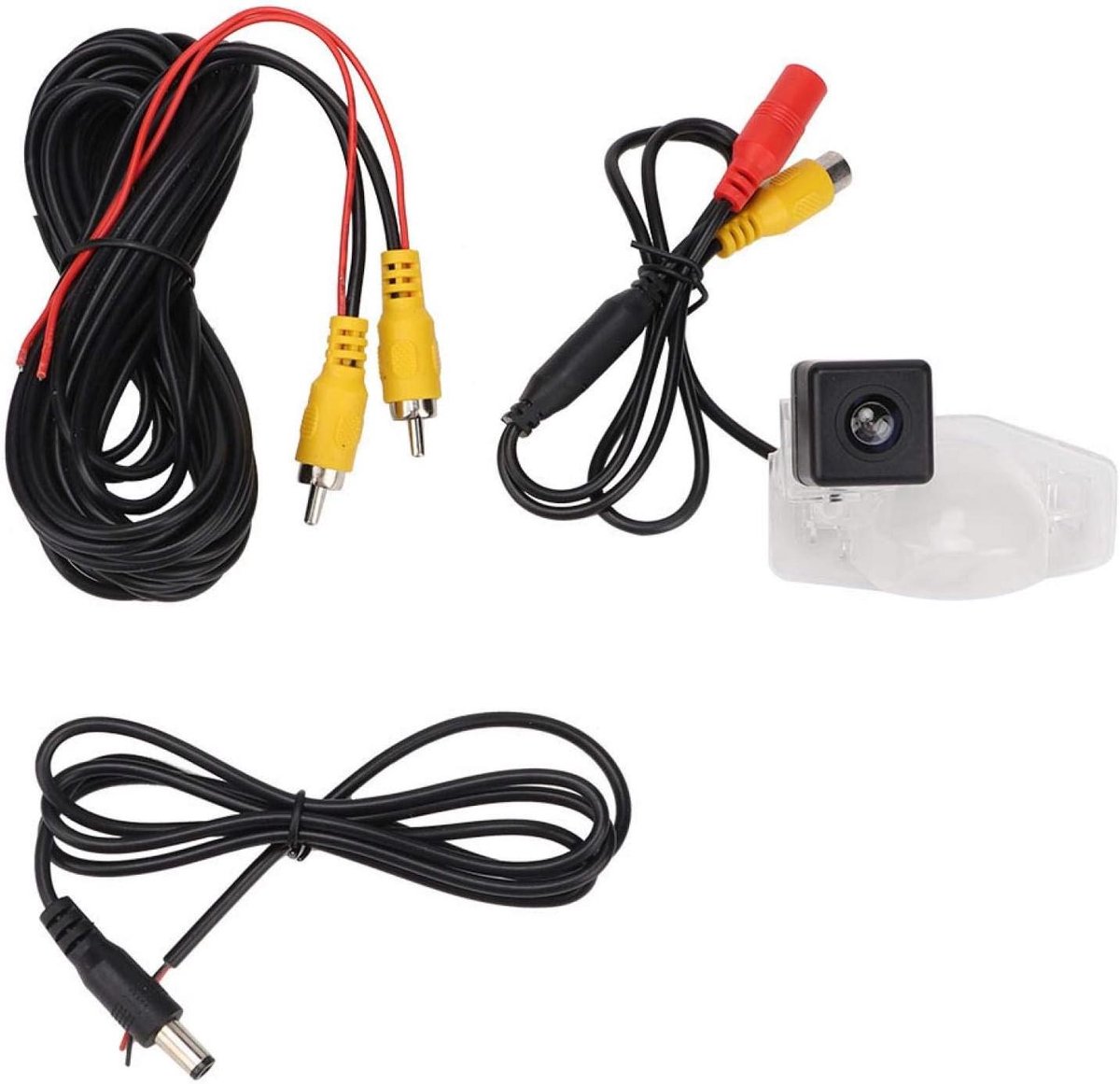 Achteruitrijcamera - Parkeercamera Auto - Veilig Parkeren - 170 Graden Groothoek - 12 Volt - Zwart