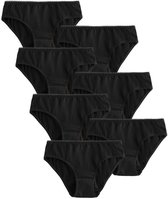 Next - Meisjes - Verpakking van 7 bikinibroekjes - Zwart