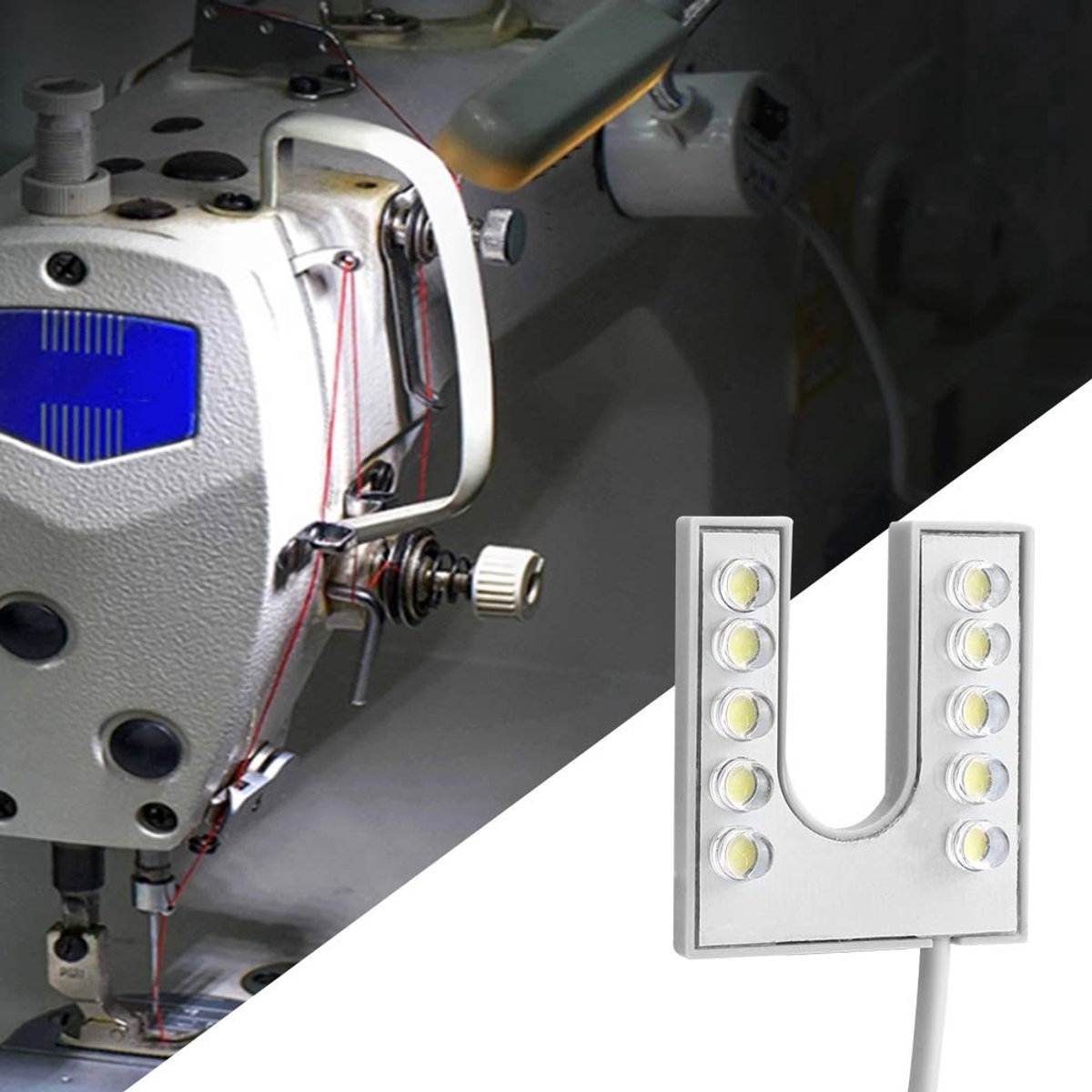 LED Naaimachine Lamp met Stekker en Sterke Magneet - Energiezuinige Verlichting voor Naaimachine en Werkplaats