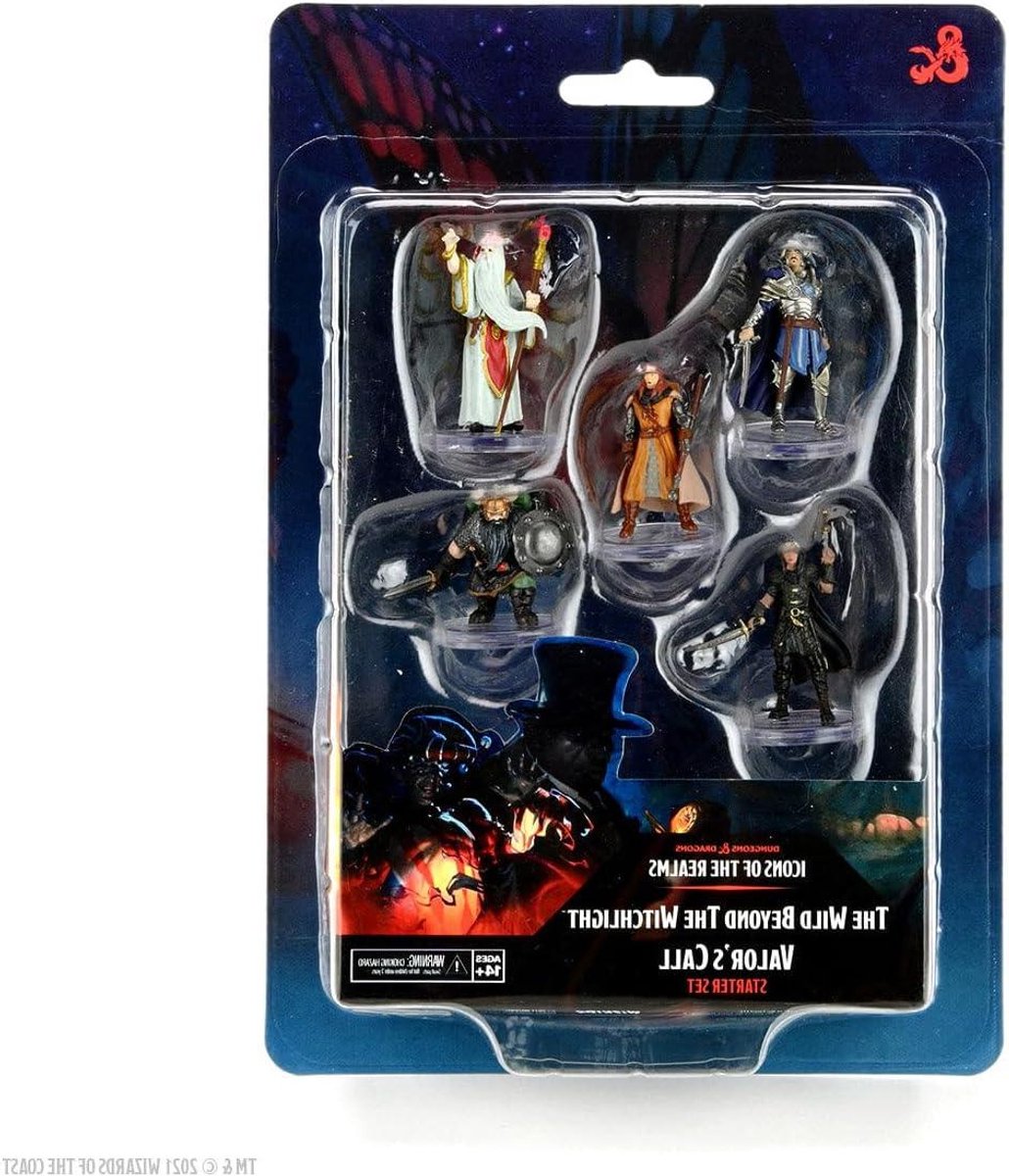 Dungeons & Dragons Miniatures - Figuren Set - Tabletop Gaming - Voorgeschilderde Miniaturen - 5 Figuren - Meerkleurig