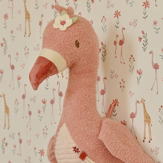 Little Dutch Safari Friends - Dierenhoofd Flamingo — afbeelding 2