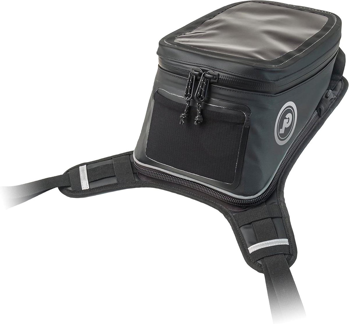 Motorfiets Tanktas - Kleine Bagage - Offroad Rijden - Universeel Harnas Systeem - 6 Liter Capaciteit - Zwart