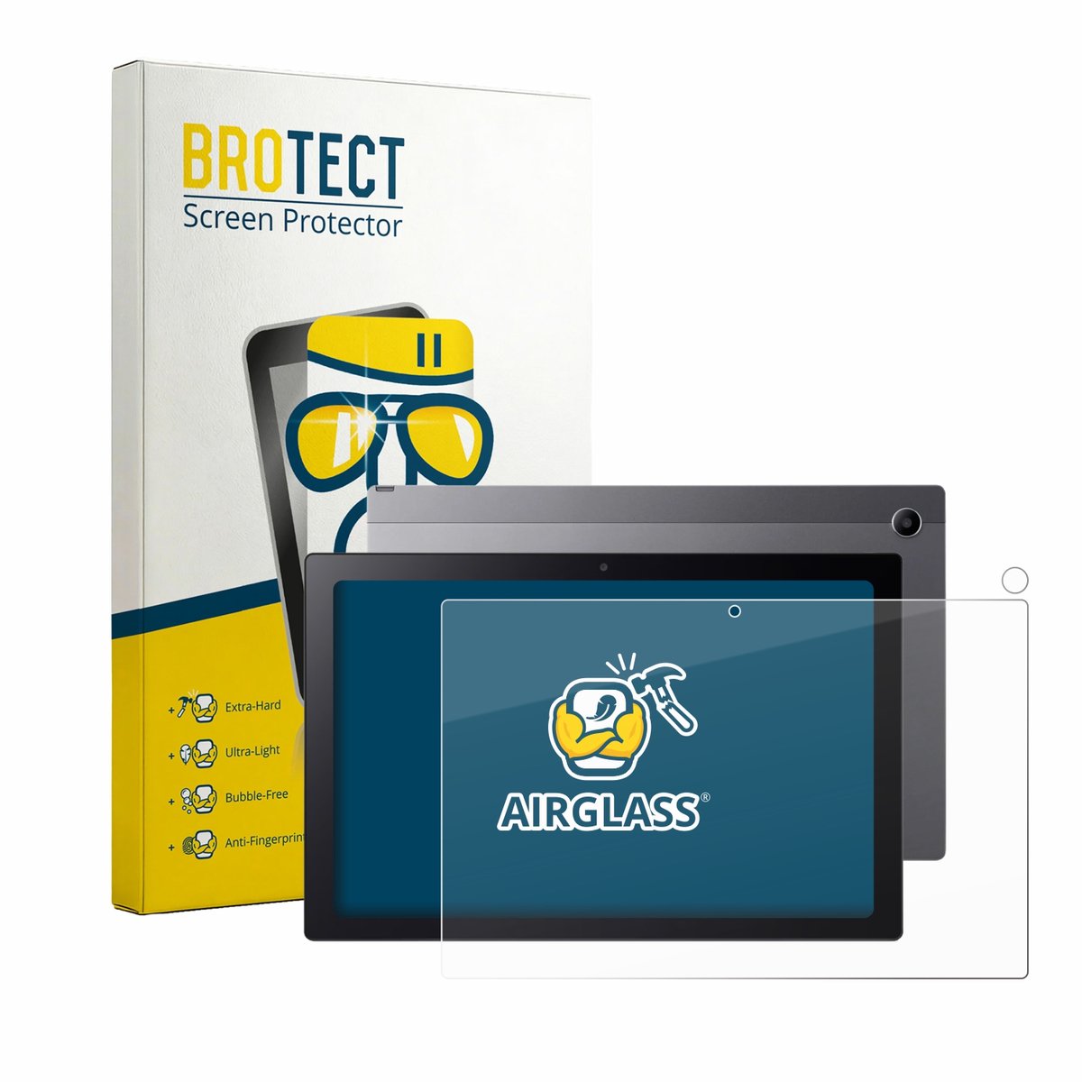 Screenprotector voor Acer Chromebook Tab 311 (Voor+Camera) Beschermglas transparant