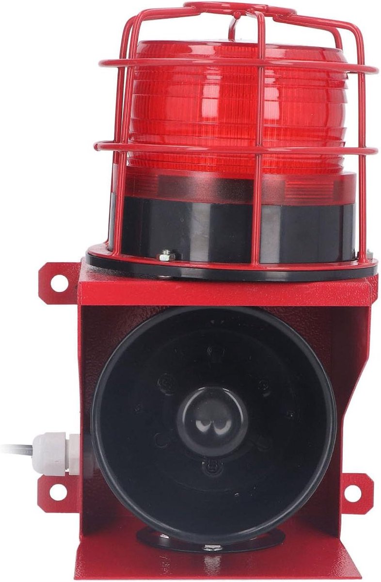 Industrieel Alarm - Sirene Licht - Veiligheid Waarschuwen - 115dB Geluid - DC24V - Niet gespecificeerd