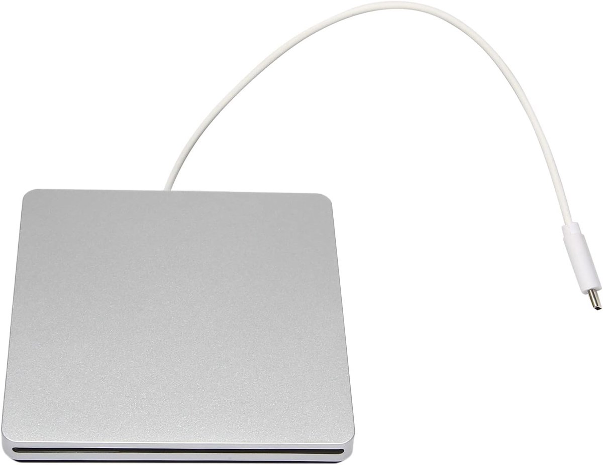 Externe DVD CD Brander - Draagbare Optische Drive - Bestanden Archiveren - USB-C Aansluiting