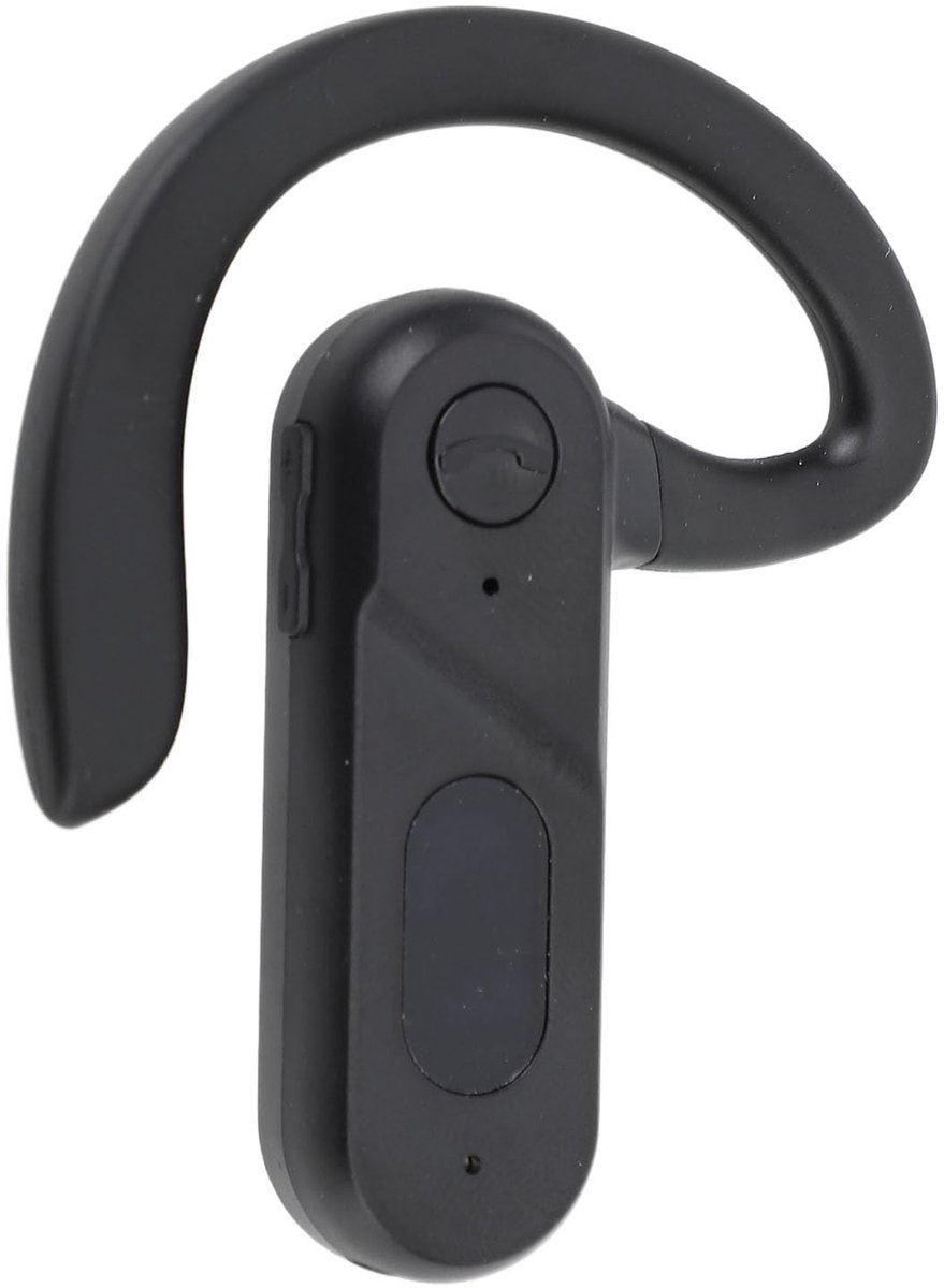 aladdien - Bluetooth-headset - Draadloos Oortje - 88 Uur Spreektijd - Compact Formaat - Bluetooth 5.2 - Geschikt voor Autorijden - Zwart
