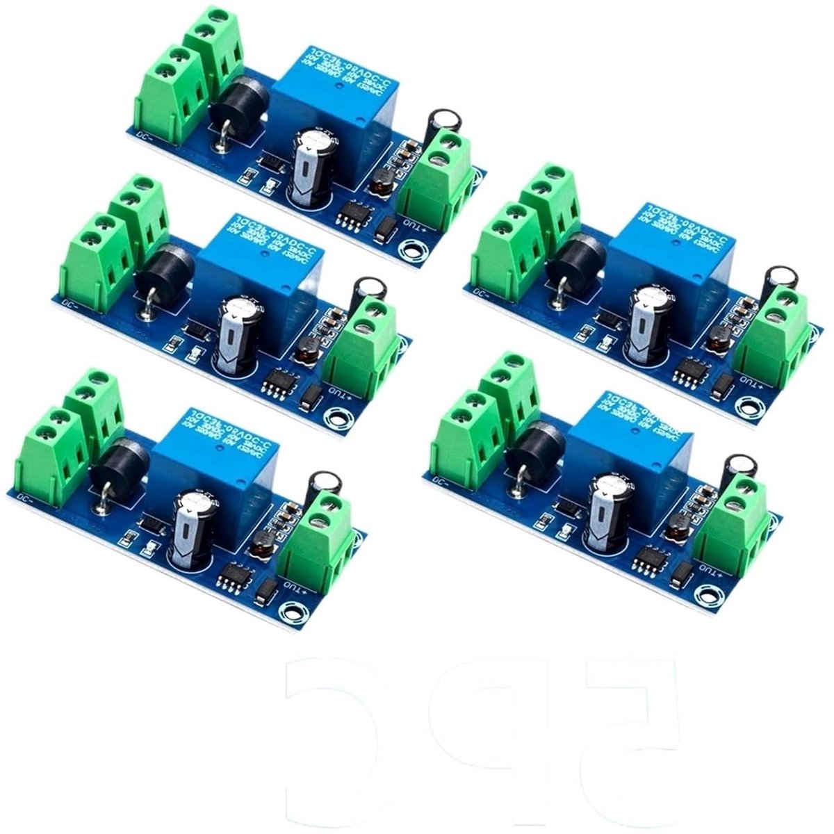Noodomvormer Batterij Module - Automatische Schakelaar - Stroomuitval Overbruggen - Universele Lithium Compatibiliteit - 5 V-48 V - Niet Gespecificeerd
