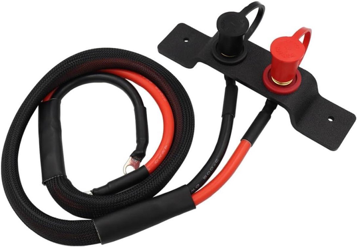Startkabels - Jump Post Kabel - Voertuig Accu Laden - Waterdichte Hoge Spanning - 23 x 5.1 x 5 cm