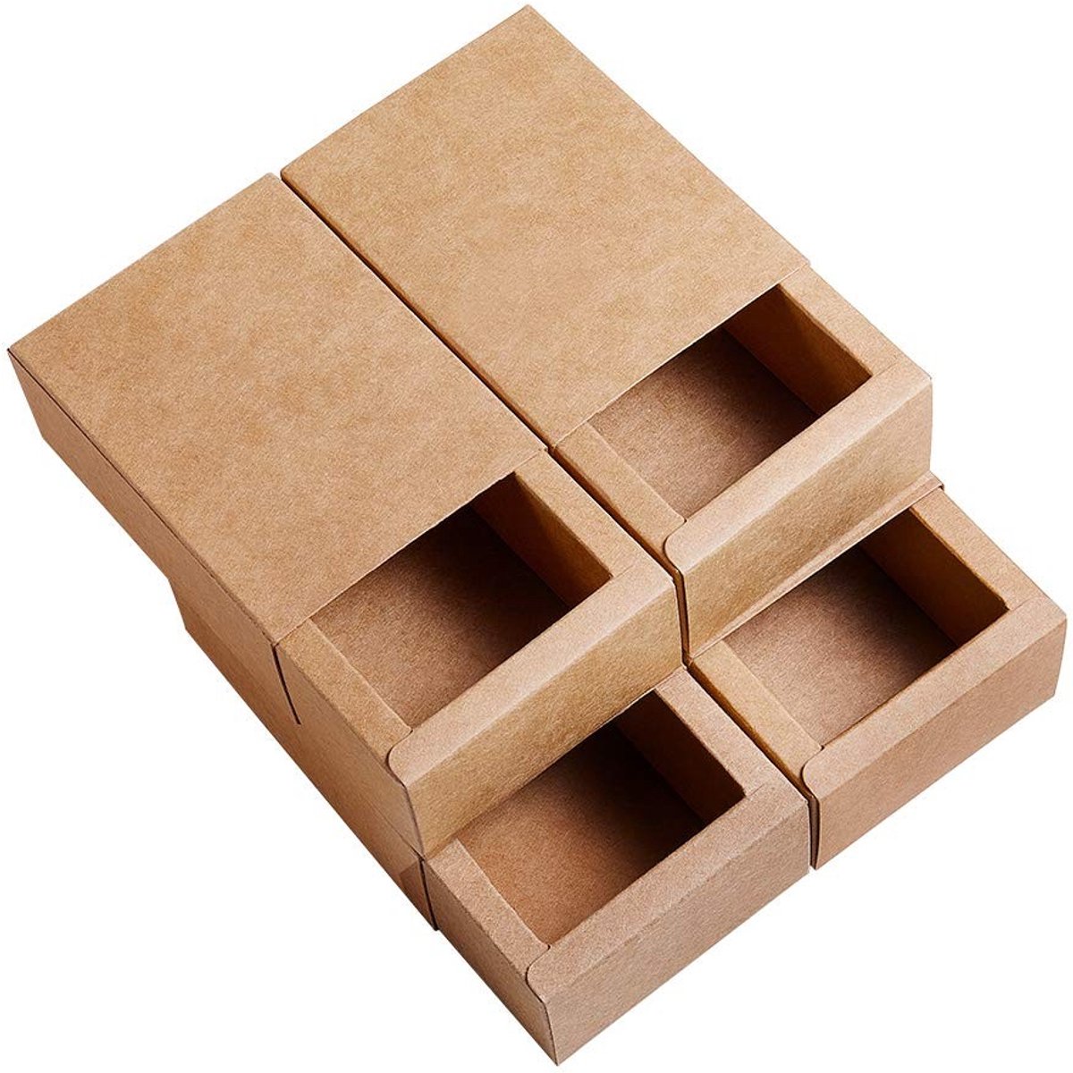 SolidChoice - Gift Wrapping - Kraft Paper - Duurzaam en Robuust - Bruin - Voor Sieraden en Snoep - Perfect voor Feesten en Kerst