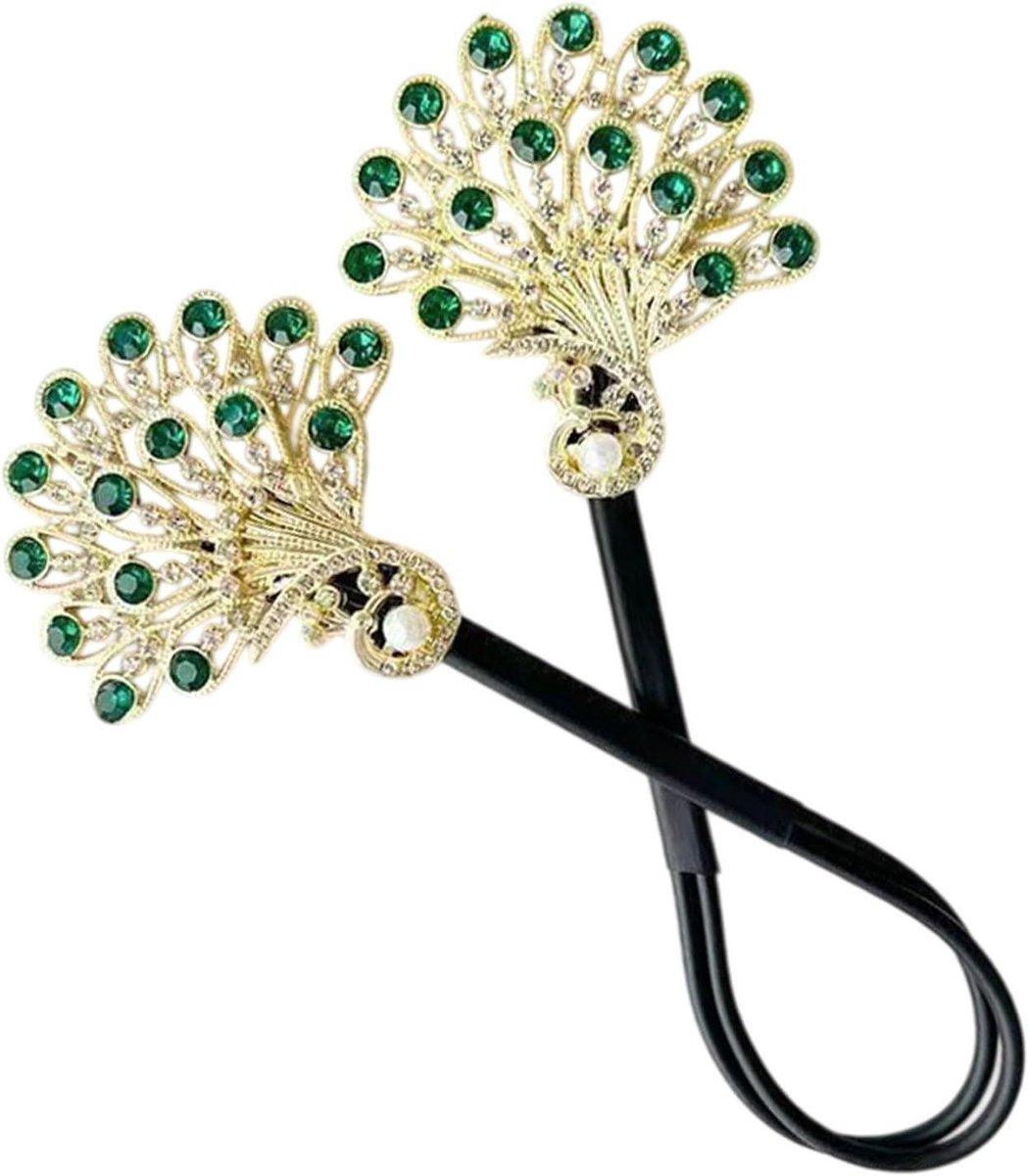 Haar Donut - Kapselmaker Bun - Snel Haar Stijlen - Chinese Stijl - 35 cm - Groen