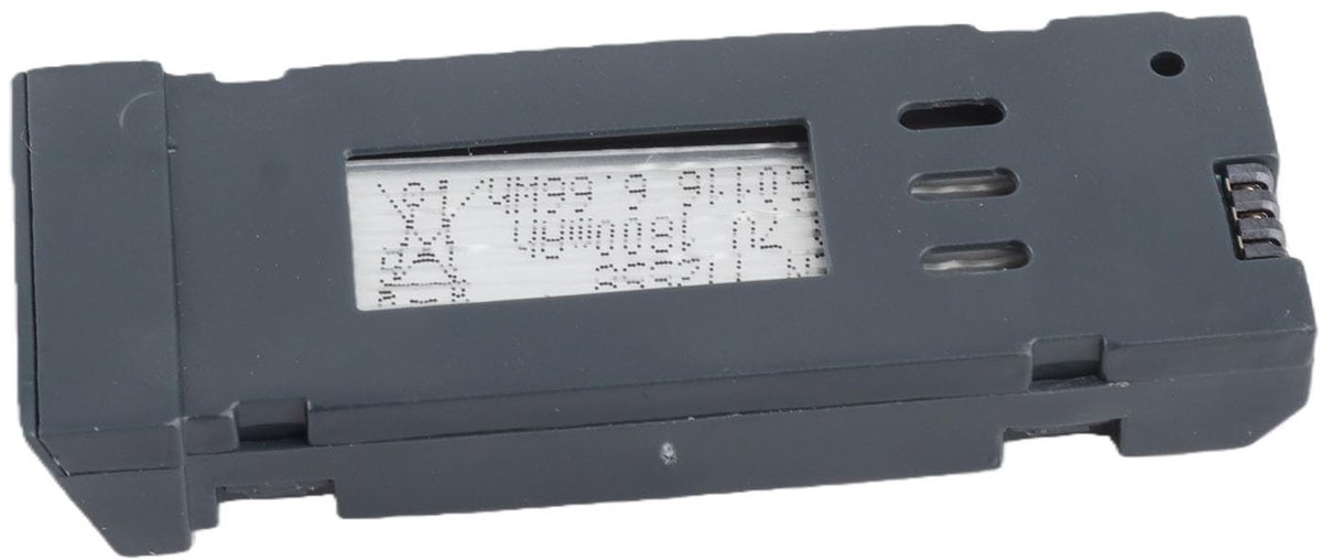 aladdien - 3.7V Li-Ion Batterij - Hoge Capaciteit - Vervangende Accu - Geschikt voor Drones - 1800mAh - Voor Afstandsbediening