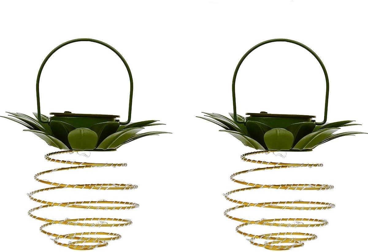 Decoratieve Lantaarn - Hanglamp Zonne-energie - Tuin Verlichten - Automatische Aan/Uit - 2