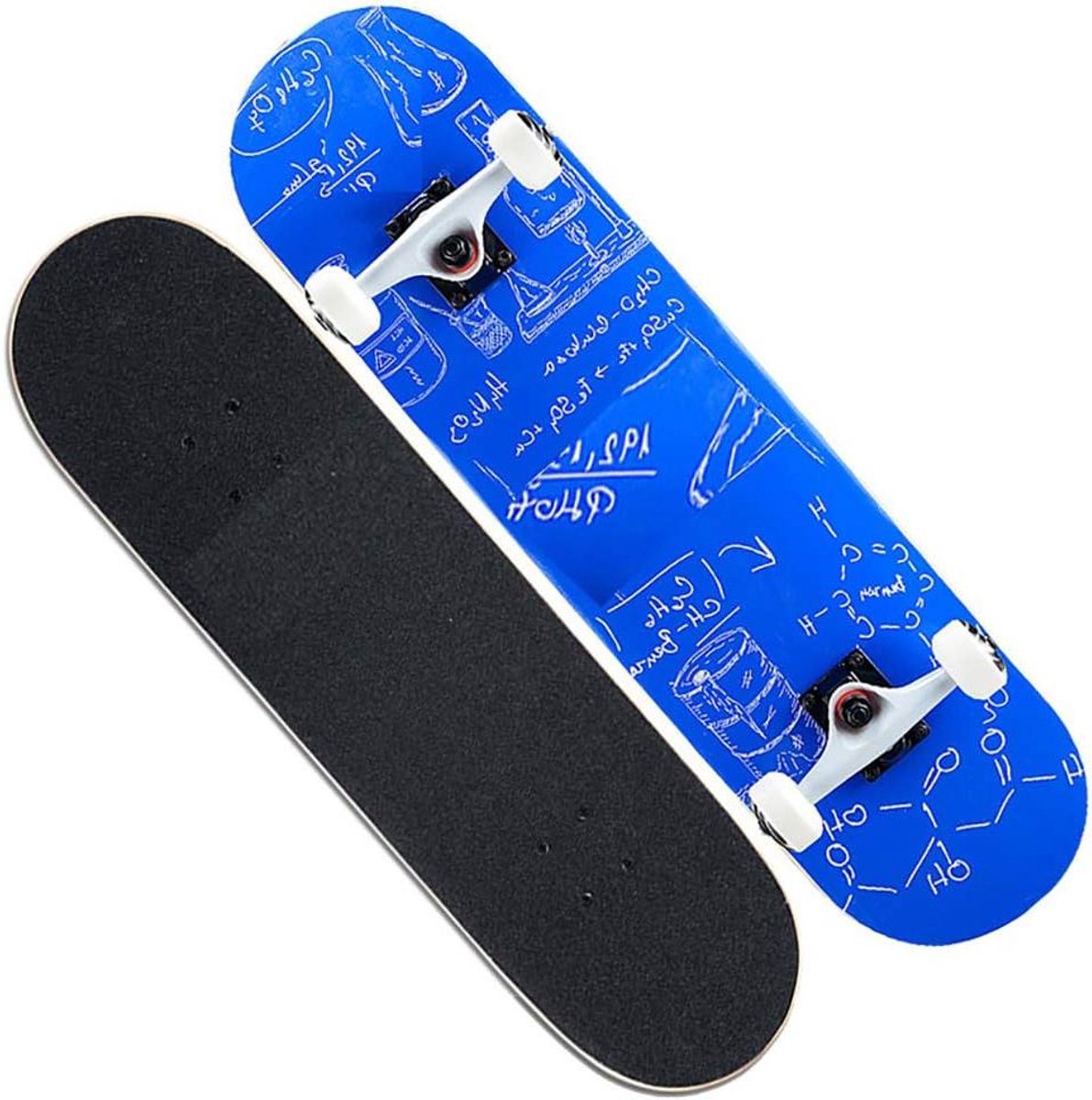 Compleet Skateboard Beginnersboard Stunts Uitvoeren Achtlagen Esdoorn Dek 31×8 Inch