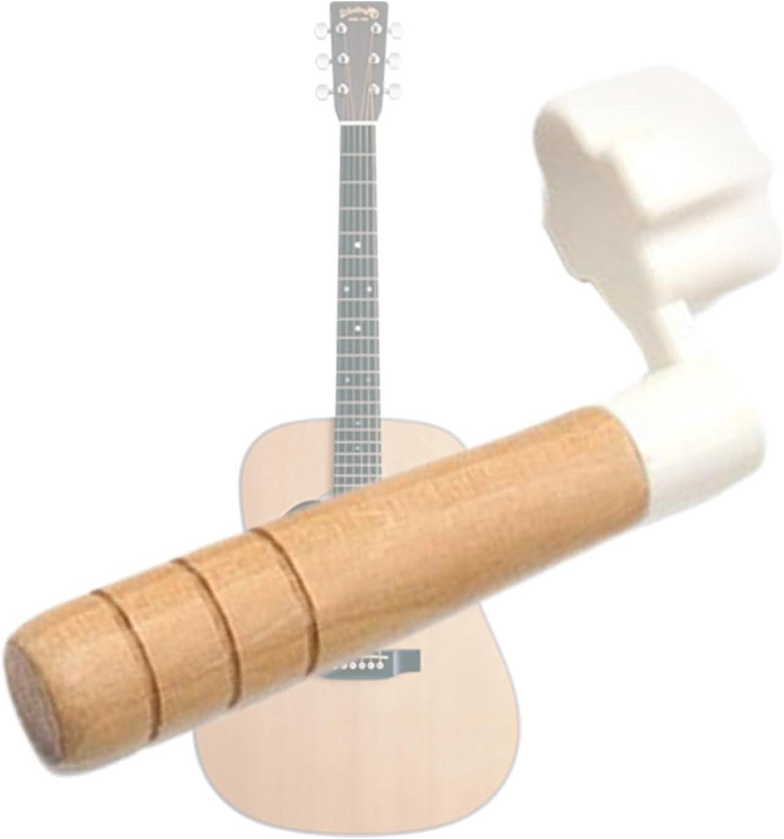 Gitaar Snaarwinder - Snaarwissel Tool - Gitaar Onderhoud - Ergonomisch Ontwerp - 13 cm - Wit