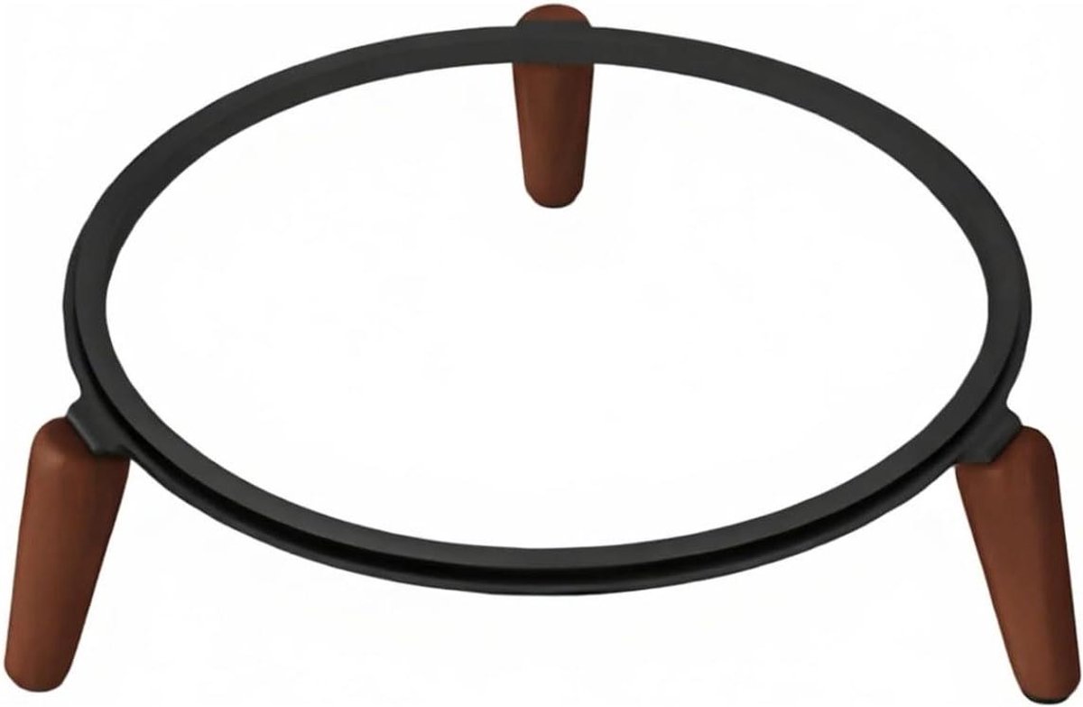Luidsprekerstandaard - Speaker Base - Stabiliseren Geluid - Antislip Siliconen - 1 Stuk - Hout