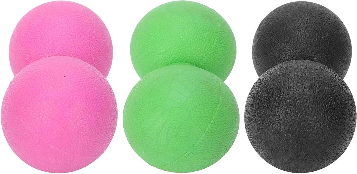 Pinda Massagebal - Yogabal Myofasciale Release - Spierontspanning Herstel - Unieke Pinda Vorm - 12.1 x 6.1 cm