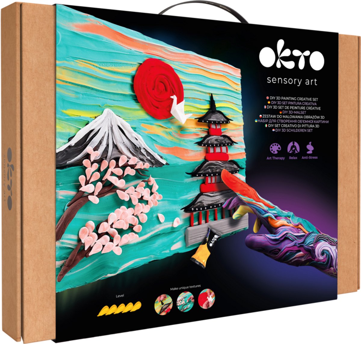 Foam Klei Okto Japan 10042 Multikleur 42 x 30 x 3 cm