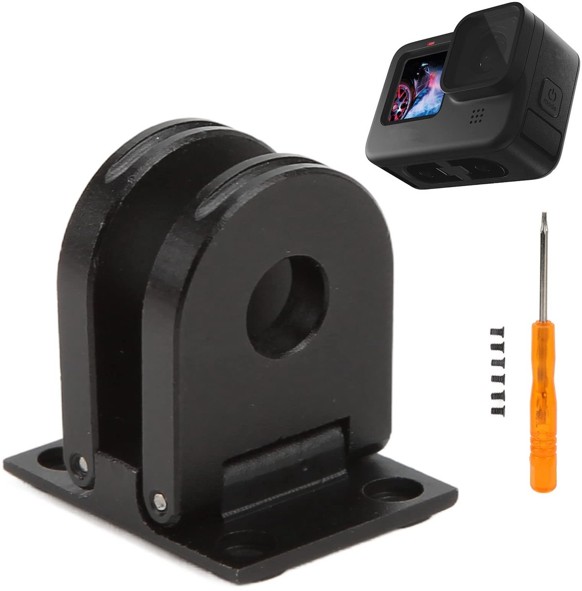 ONF3 - Vervangende Adapterbevestiging - Aluminium Connector - Duurzaam - Opvouwbaar - Geschikt voor Motion Camera - Compact