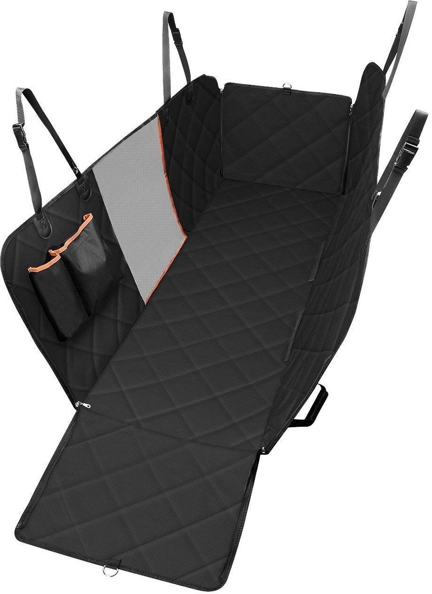aladdien - Auto Harnas Cover - Draagbare Hond en Kat Bescherming - Waterdicht en Anti-slip - Universele Achterbank Matras Pad - Gemakkelijk Schoon t..
