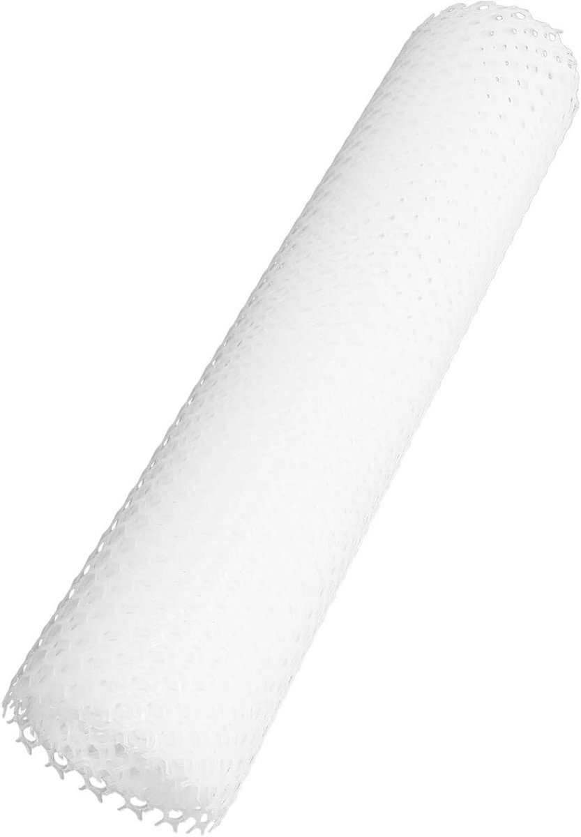 Balkon Veiligheidsnet - Huisdierennet Valbeveiliging - Huisdieren Beschermen - Weerbestendig Transparant - 500 x 40 cm - Wit